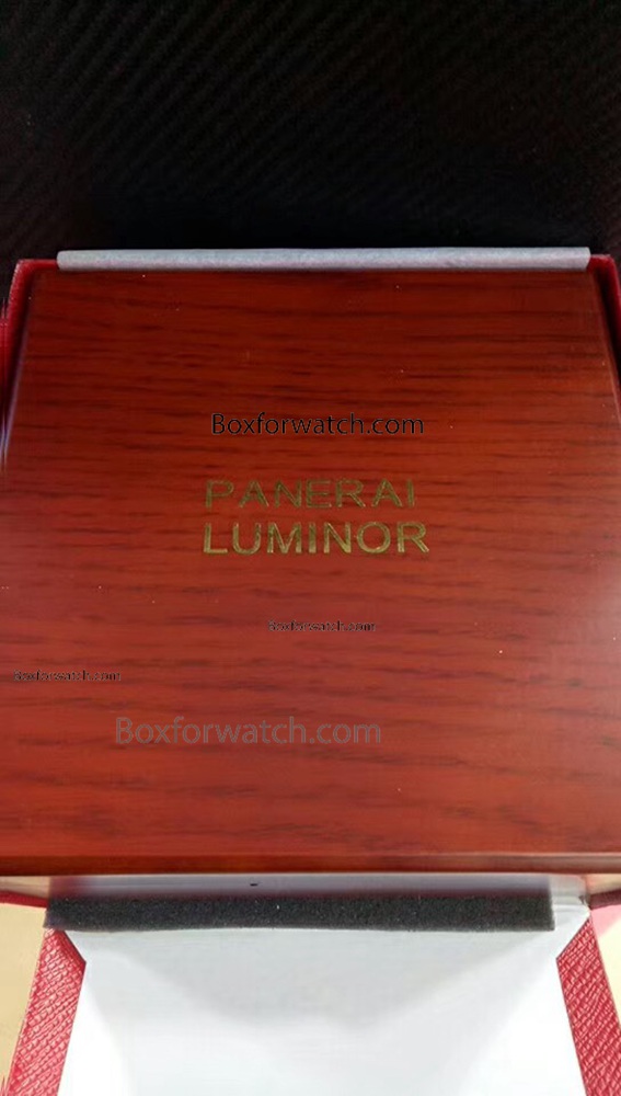 Buy Copy Officine Panerai Luminor Watch Box / Red Wooden